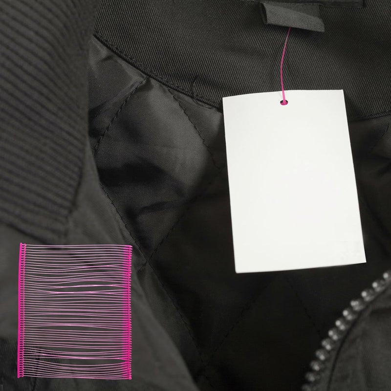 KH866 Pink Tagging Gun Fasteners 3 Inch – Standard Regular Tagging Barb Fasteners Lot of 5000 Gun Barbs Box Not Jam, Clothing Tag Attachments for All Price Refill Fastener Tags Tagger with Clothes - Image 5